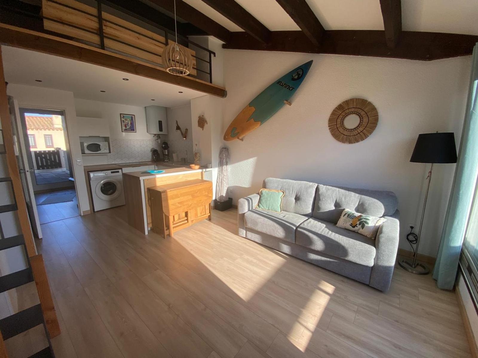 Grand Studio Entre Le Golf Et La Plage A 800M Saint-Cyprien  Dış mekan fotoğraf